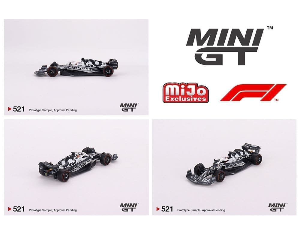 Mini GT 1:64 F1 AlphaTauri AT03 #22 Yuki Tsunoda 2022 F1 - M & J