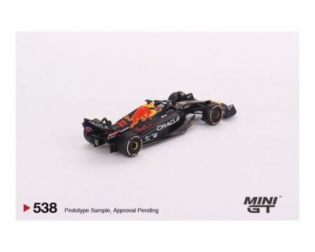 Mini GT 1:64 F1 Oracle Red Bull Racing RB18 #11 Sergio Pérez  2022 Abu Dhabi Grand Prix 3rd Place - Image 3
