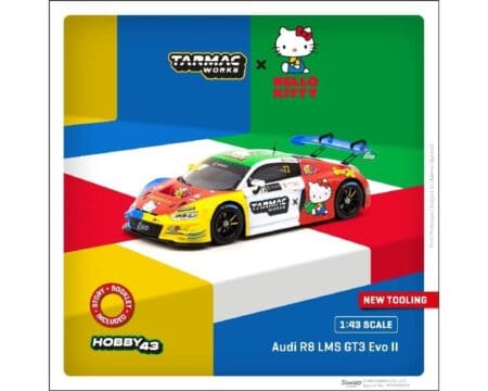 Tarmac Works 1:43 Audi R8 LMS GT3 Evo II Macau GT Cup 2022 Uno Racing Adderly Fong
