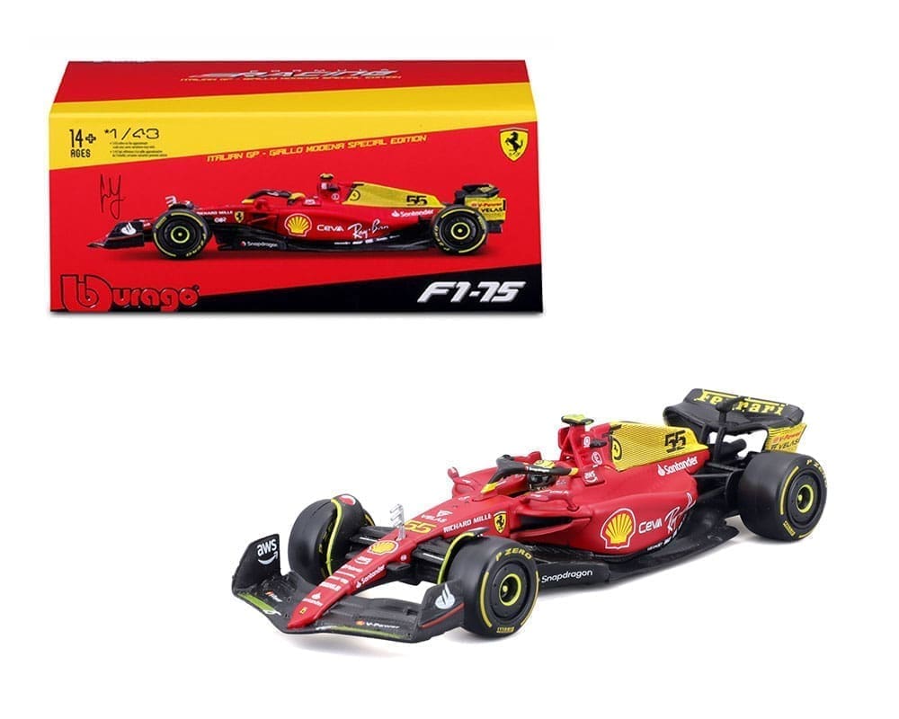 BBURAGO - FERRARI F1-75 - Season Car 2022 - 1/43