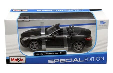 Maisto 1:24 2011 Mercedes-Benz SLK-Class (Black) - Special Edition -