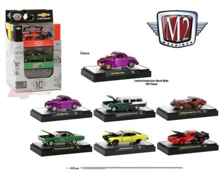 M2 Machines 1:64 Detroit Muscle - Release 67 Assortment