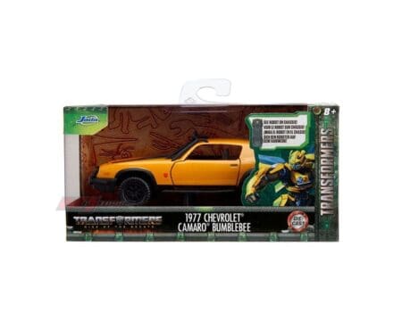 Jada 1:32 1977 Chevrolet Camaro Bumblebee - Transformers Rise of the Beasts - Hollywood Rides