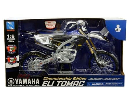 New Ray 1:6 Yamaha Factory Racing Championship Edition YZ450F #3 Eli Tomac