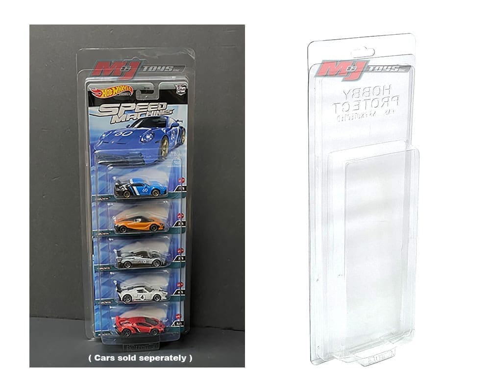 Hobby Protector 164 Plastic Protector For Hot Wheels Premium 5 Cars