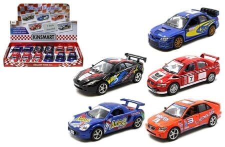 Kinsmart 1:36 Street Fighter 5″ (KT5072D) – Display Tray Set of 12