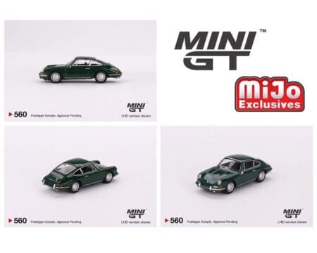 Mini GT 1:64 Porsche 911 1963 - Irish Green - Mijo Exclusives