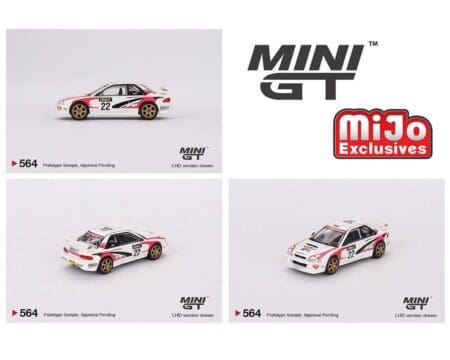 Mini GT 1:64 Subaru Impreza WRC98  1999 Rally Tour de Corse #22 - Mijo Exclusives