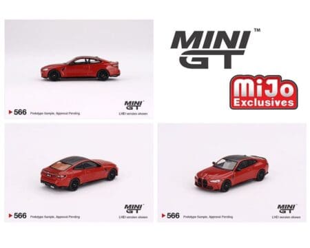 Mini GT 1:64 BMW M4 Competition (G82) - Toronto Red Metallic - Mijo Exclusives