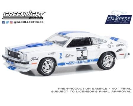 Greenlight 1:64 The Mustang Stampede Series 1 - 1976 Ford Mustang II Cobra II #2