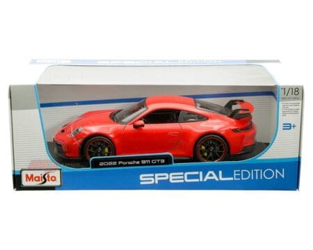 Maisto 1:18 2022 Porsche 911 GT3 - Red - Special Edition