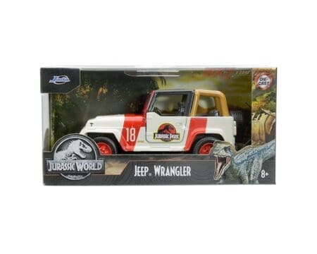 Jada 1:32 1992 Jeep Wrangler - Jurassic World - Hollywood Rides