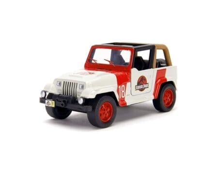 Jada 1:32 1992 Jeep Wrangler - Jurassic World - Hollywood Rides - Image 2