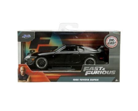 Jada 1:32 Fast & Furious 1995 Toyota Supra - Black