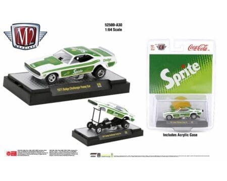 M2 Machines 1:64 Coca-Cola Funny Cars Release 30 Assortment - Image 3