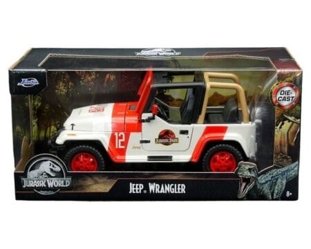 Jada 1:24 1992 Jeep Wrangler - Jurassic World - Hollywood Rides