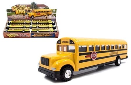 8.5" School Bus Yellow – Display Tray Box of 12