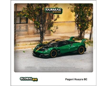 Tarmac Works 1:64 Pagani Huayra BC - Trifoglio Verde