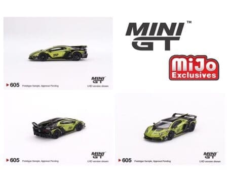 Mini GT 1:64 Lamborghini LB-Silhouette WORKS Aventador GT EVO - Lime