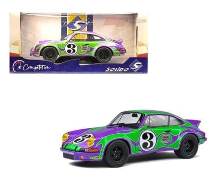 Solido 1:18 1973 Porsche 911 RST  #3 - Purple Hippy Tribute - Green