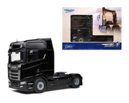 Solido 1:24 2023 Scania S580 Highline - Noir Master - Truck Edition