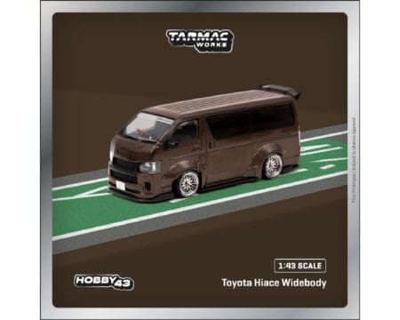 Tarmac Works 1:43 Toyota Hiace Widebody - Brown