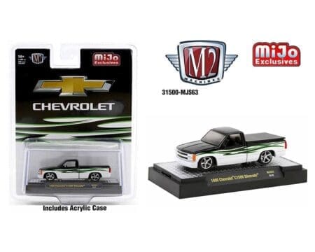 M2 Machines 1:64 1990 Chevrolet C1500 Silverado Custom - Mijo Exclusives Limited Edition 4,800 Pieces