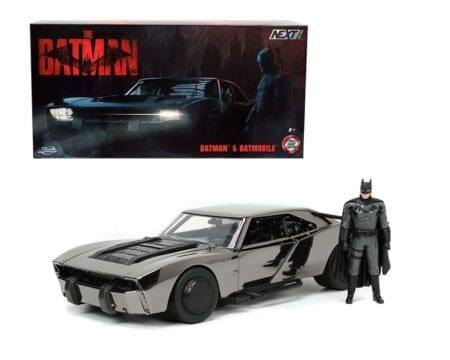 Jada 1:24 Convention Exclusive The Batman (2022) Batman & Batmobile - Black Chrome - Next Level