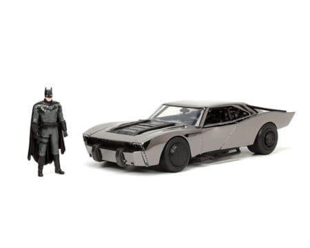 Jada 1:24 Convention Exclusive The Batman (2022) Batman & Batmobile - Black Chrome - Next Level - Image 3