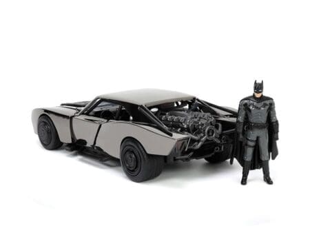Jada 1:24 Convention Exclusive The Batman (2022) Batman & Batmobile - Black Chrome - Next Level - Image 4