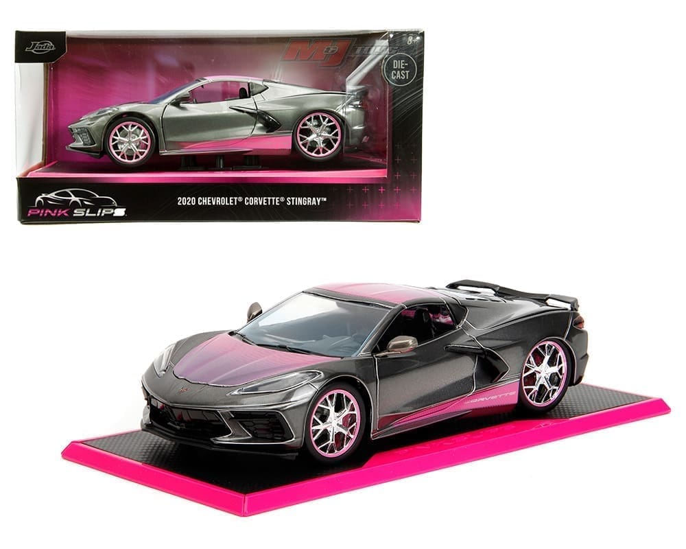 Jada 1:24 2020 Chevrolet Corvette Stingray - Grey Metallic