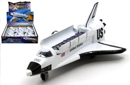 Aircraft 7.5" Boeing Space Shuttle - United States - XForce Commander - Display Tray Box Set of 6