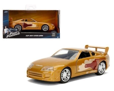 Jada 1:32 Slap Jack's 1995 Toyota Supra - Gold – Fast & Furious