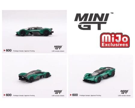 Mini GT 1:64 Aston Martin Valkyrie Aston Martin - Racing Green - MiJo Exclusives