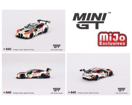 Mini GT 1:64 BMW M4 GT3 #1 Paul Miller Racing IMSA 2023 Sebring 12 Hrs. GTD Winner - MiJo Exclusives