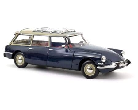 Norev 1:18 1967 Citroën ID 19 Break - Orient Blue - Image 3