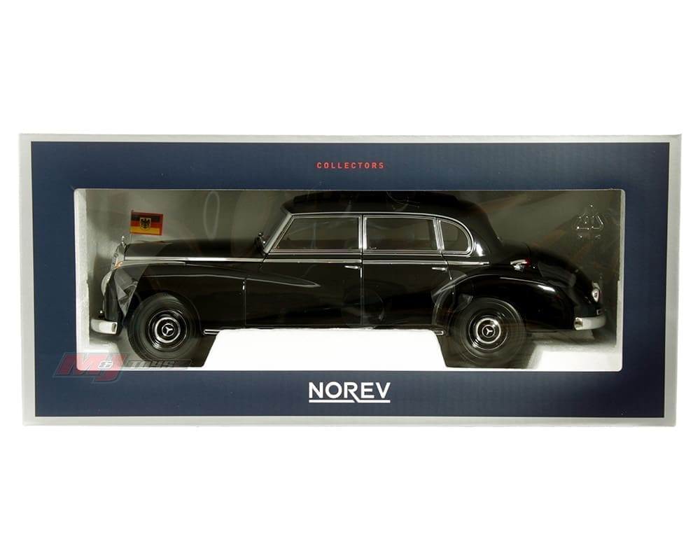 Norev 1:18 1955 Mercedes-Benz 300 Konrad Adenauer - Black Norev 1:18 1955 Mercedes-Benz 300 Konrad Adenauer - Black