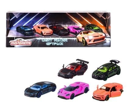 Majorette 1:64 Gift Pack Light Racer 5-Car Set