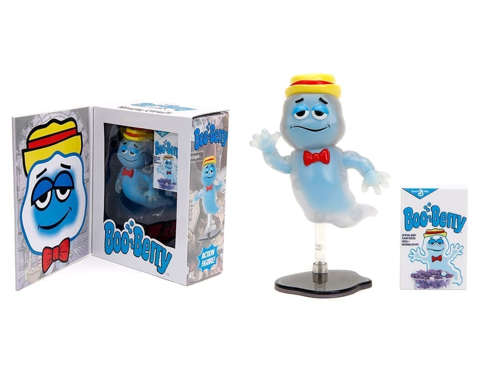 Jada Action Figure 6" Boo Berry General Mills Monster Cereals M & J