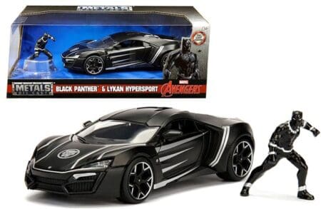 Jada 1:24 Avengers Black Panther & Lykan Hypersport - Hollywood Rides