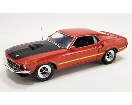 ACME 1:18 1969 Ford Mustang Mach 1 428 Cobra Jet - Indian Fire - Limited 1 of 428 - Image 2
