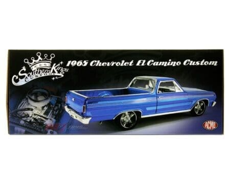ACME 1:18 1965 Chevrolet El Camino - Laser Blue - Southern Kings Customs - Limited 1 of 222