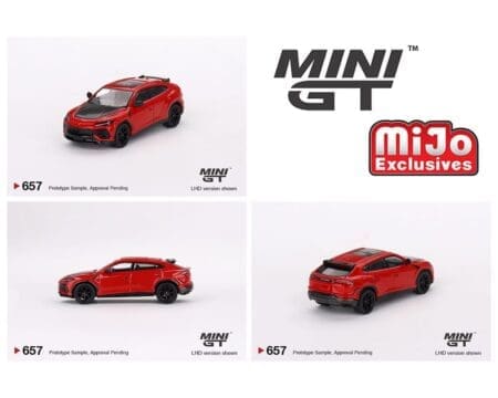 Mini GT 1:64 Lamborghini Urus Performante - Rosso Mars - MiJo Exclusives
