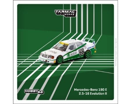 Tarmac Works 1:64 Mercedes-Benz 190 E 2.5-16 Evolution II DTM 1991  Michael Schumacher - Hobby64