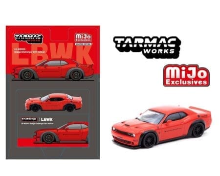 Tarmac Works 1:64 LB-WORKS Dodge Challenger SRT Hellcat - Red - MiJo Exclusives