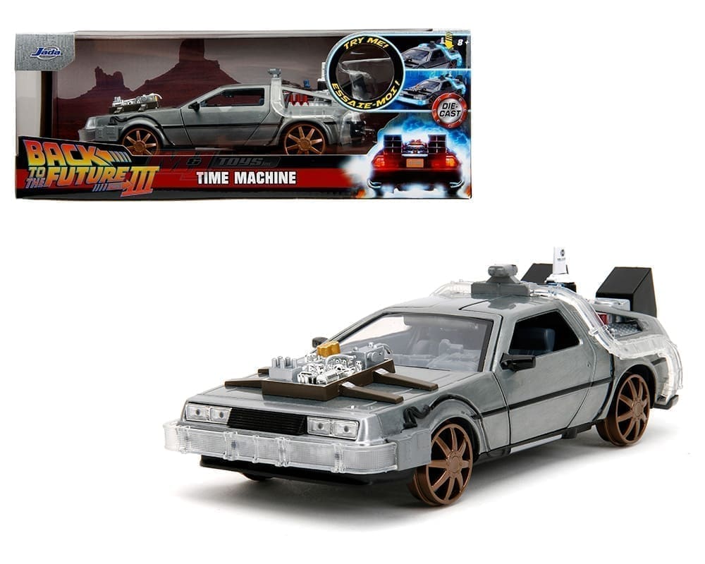 Delorean Time Machine Modellino Auto Ritorno Al Futuro Macchina