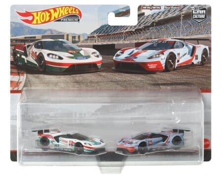 Hot Wheels 1:64 Car Culture 2 Pack 2016 Ford GT Racing