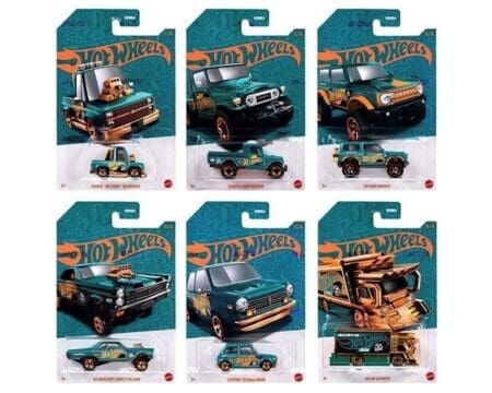 Hot Wheels 1:64 Pearl & Chrome 2023 E case Assortment