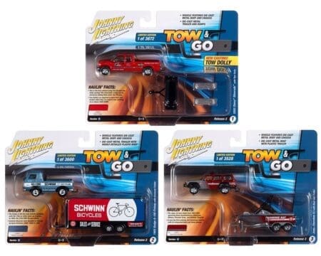 Johnny Lightning 1:64 Tow & Go 2023 Release 2 Version B Set