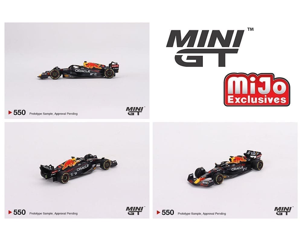 Mini GT 1:64 Oracle Red Bull Racing RB18 #1 Max Verstappen 2022